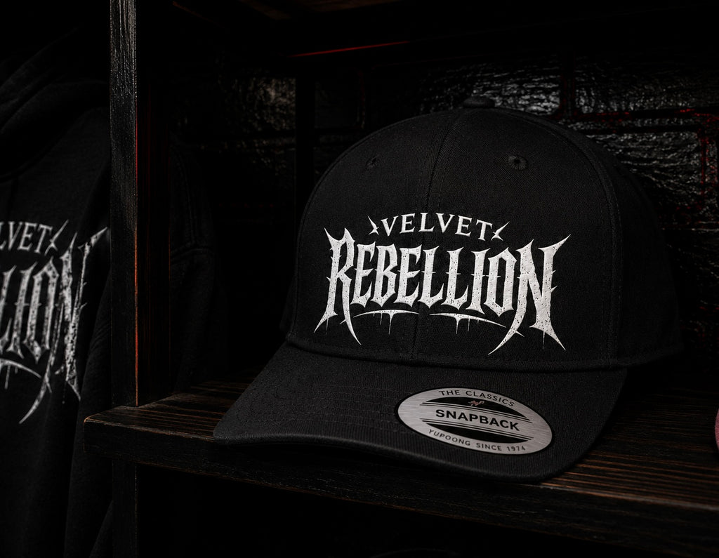 Velvet Rebellion Classic Logo FlexFit Cap ( Black/White)