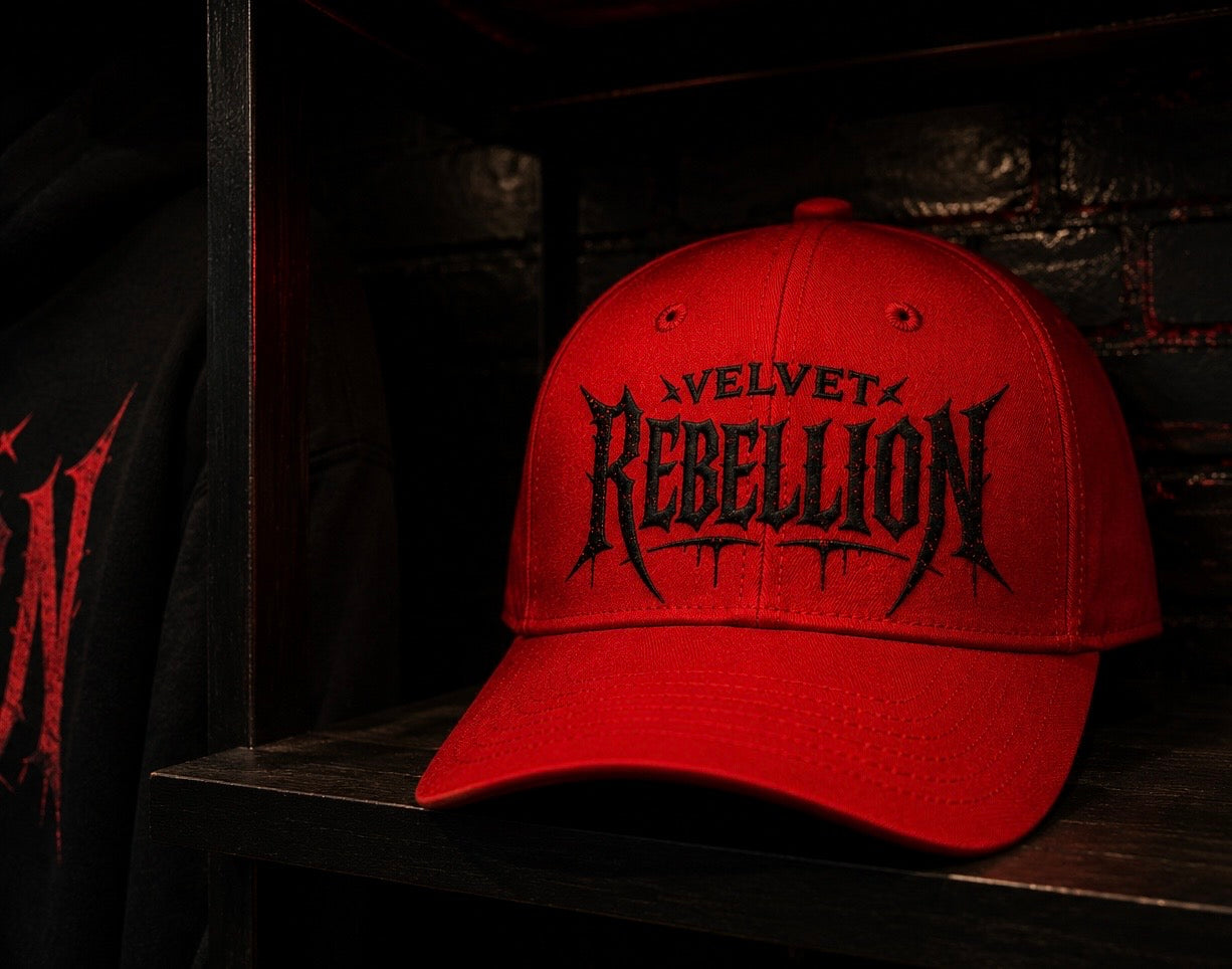 Velvet Rebellion Classic FlexFit Cap ( Red/Black)