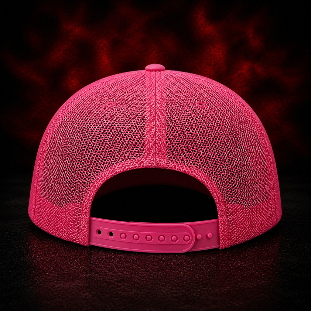 Velvet Rebellion VR SnapBack Cap ( Pink/White)