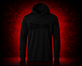 Velvet Rebellion Shadow Hoodie (Black/Black)