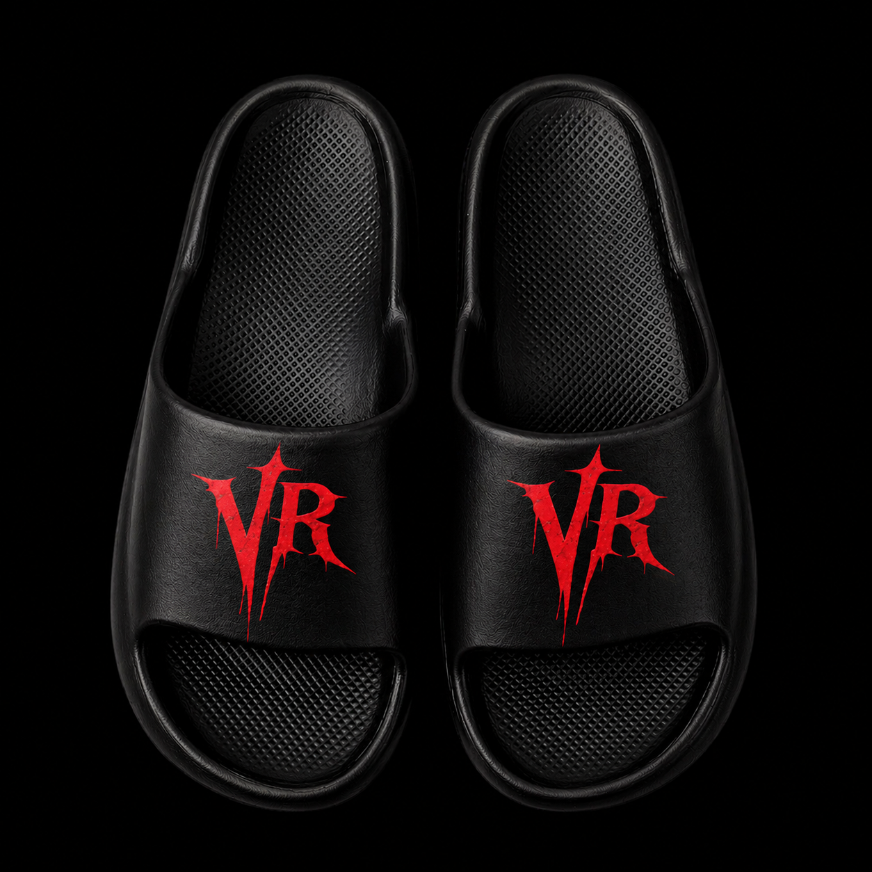 VR SLIDES (BLACK/Red)